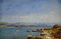 Antibes Bay, 1893, boudin