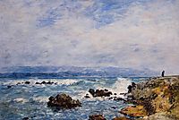 Antibes, the tip of the Islet, 1893, boudin