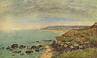 Atlantic coast near Benerville, 1897, boudin