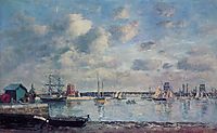 Camaret, Boats in the Harbor, boudin