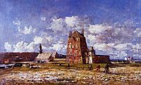 Camaret, the Jetty, 1873, boudin