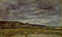 Deauville, the Dunes, c.1890, boudin