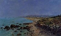 Douarnenez, the Shore and the Bay, 1897, boudin