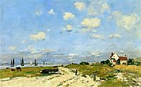 The Dunes at Etaples, 1890, boudin