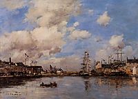 Entrance to the harbor, boudin