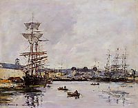 Le Havre, the Casimir Delavigne Basin, 1892, boudin