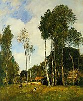Oiseme, Landscape near Chartres, 1891, boudin