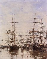 The Port, 1886, boudin