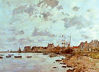 The Port at Saint-Vaast-la-Houghe, 1892, boudin