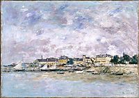 The Port, Trouville, c.1886, boudin