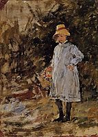 Portrait of a Little Girl , c.1882, boudin