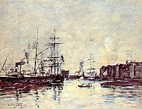 Sailing Boats, c.1883, boudin