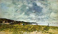 The Shore at Tourgeville, 1893, boudin