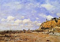 The Shore at Villerville, 1893, boudin