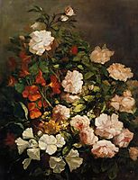 Spray of Flowers, 1858, boudin