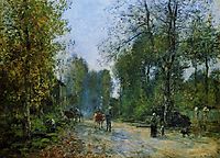 Trouville, Le Chemin de la Corderie, 1878, boudin