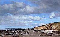 Trouville, Shore and Rocks, c.1862, boudin
