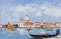 Venice, View from the Grand Canal, 1895, boudin