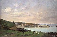 View at Saint-Quay-Portriaux, c.1872, boudin