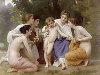 Admiration, 1897, bouguereau