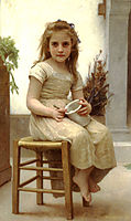 At Snack Time, 1895, bouguereau