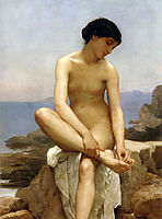 The Bather, 1879, bouguereau