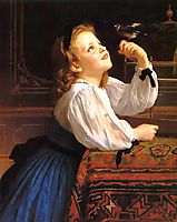 The bird Ch ri, 1867, bouguereau