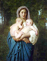 The Charity, 1859, bouguereau