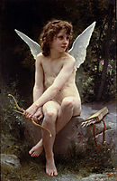 Cupid on the Look Out, 1890, bouguereau