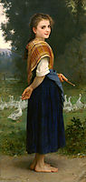 The Goose Girl, 1891, bouguereau