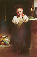 The Little Sulk, 1871, bouguereau