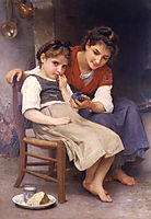 The Little Sulk, 1888, bouguereau