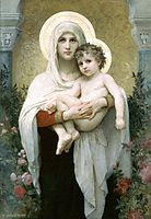 The Madonna of the Roses, 1903, bouguereau