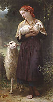 The Newborn Lamb, 1873, bouguereau
