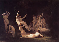 The Nymphaeum, 1878, bouguereau