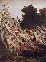 Oreads (Nymphs), 1902, bouguereau