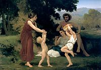 Pastoral, 1868, bouguereau