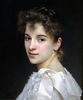 Portrait of Gabrielle Cot, 1890, bouguereau