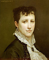 Portrait of Mrs Elizabeth Gardner, 1879, bouguereau