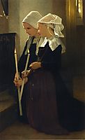 Prayer at Sainte Anne d-Auray, 1869, bouguereau