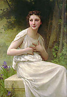 Reflexion, 1897, bouguereau