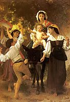 Return from the Harvest, c.1878, bouguereau