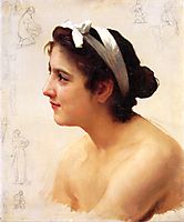 Study Of A Woman For Offering To Love, bouguereau