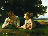 Temptation, 1880, bouguereau