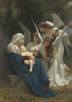 The Virgin with Angels, 1881, bouguereau