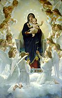 The Virgin with Angels, c.1900, bouguereau