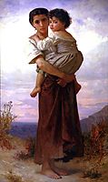 Young Bohemians, bouguereau