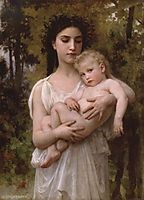 The Young Brother, 1900, bouguereau