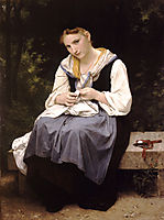 Young Worker, 1869, bouguereau