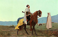 An Arab Horseman, boulanger
